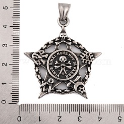 Pendentifs en acier inoxydable 304&nbsp;STAS-K283-14AS