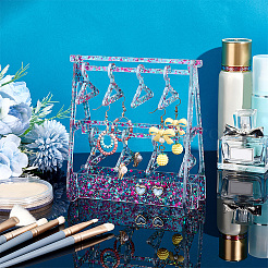 1 комплект прозрачных акриловых подставок для сережек&nbsp;EDIS-PH0001-22