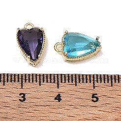 Pendentifs en laiton et en verre&nbsp;GL-CBAD1D8-02G