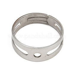 Оправы колец из хирургической нержавеющей стали 316L STAS-C125-03P