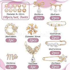 Сплавочные брошки&nbsp;JEWB-GA0001-33