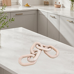 Деревянная цепочка с одним звеном&nbsp;AJEW-WH0314-882B