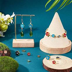 36 шт. 9-х стилевая стойка с покрытием из сплава эмалевых бусин ENAM-PH0001-97