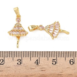 Латунные микро проложить кубического циркония подвески&nbsp;LS-KK-L256-27G