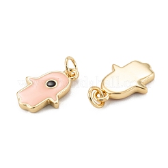 Латунь эмаль подвески&nbsp;KK-P204-11G-A