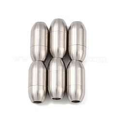 Устойчивые к потускнению нержавеющая сталь 304 с матовой поверхностью магнитные застежки с вклеивающимися концами STAS-O042-A-24