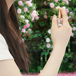 Стеклянная пустая бутылка с распылителем&nbsp;AJEW-GL0002-33