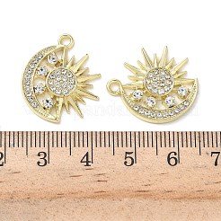 Подвески из сплава и страза PALLOY-P314-04G