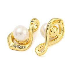 Стойки обшивки латунь микро проложить Циркон подвеску KK-Z063-01G