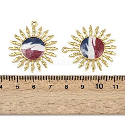 Подвески из нержавеющей стали 304 с эмалью&nbsp;STAS-L290-20B-G