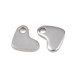 Устойчивые к потускнению 304 нержавеющая сталь штампованные пустые бирки подвески STAS-Q024-1
