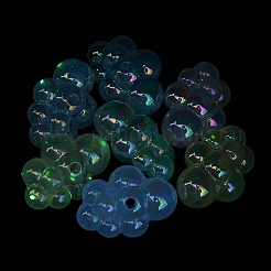 Светящиеся акриловые бусины с УФ-покрытием&nbsp;MACR-D024-23