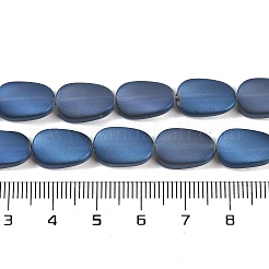 Стеклянные бусины с гальваническим покрытием &nbsp;EGLA-C009-01B-FR02