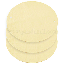 PVAスエード陶器吸収パッド  フラットラウンド  きいろ  330x2mm&nbsp;DIY-WH20025-086