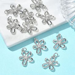 Ciondoli Shegrace in ottone con micro pavé di zirconi cubici trasparenti&nbsp;XGRQ3P283-630P