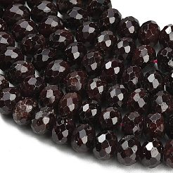 Гранат природный бисер нитей&nbsp;G-C280-A14-02