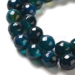 Природный агат бисер нитей G-G045-8mm-M