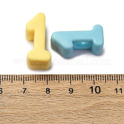 Непрозрачные акриловые бусины OACR-S072-04D