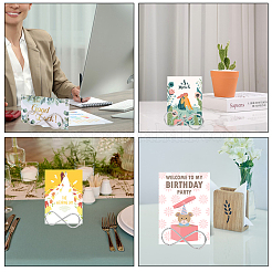 20шт железный держатель для карточек с бесконечностью ODIS-CA0001-24P