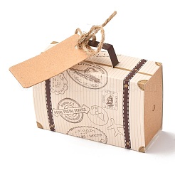 Kofferform mit Bonbonverpackungsbox mit Wortmuster&nbsp;LS-CON-F012-02