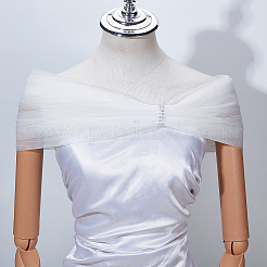 1 abnehmbarer Tüll-Polyester-Schal&nbsp;AJEW-GA0008-20A