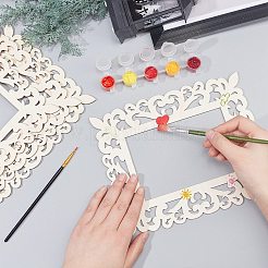 Настенный декор из натурального дерева&nbsp;WOOD-WH0103-19