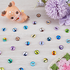 1 пакетик стеклянных кукольных глаз-кабошонов DIY-GF0008-70A