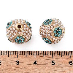 Goldener überzogener Legierung Rhinestonekorne&nbsp;FIND-E046-14G-02