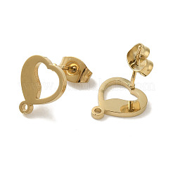 Ионное покрытие (ip) 304 нержавеющая сталь гвоздики фурнитура для сережек STAS-I206-60G