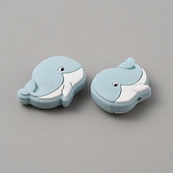 Perle di silicone ecologiche per alimenti per delfini&nbsp;SIL-WH0018-002E