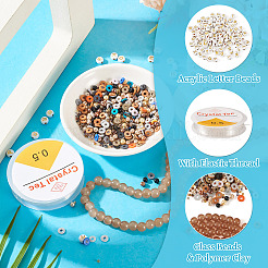 Kits de fabrication de colliers/bracelets DIY&nbsp;DIY-TAC0032-18D