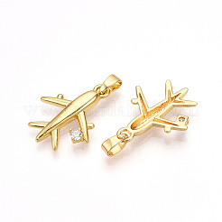 Латунные микро проложить кубического циркония подвески&nbsp;KK-T070-80G