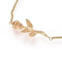 Bolo-Armbänder aus 304 Edelstahl&nbsp;X-BJEW-E371-02G