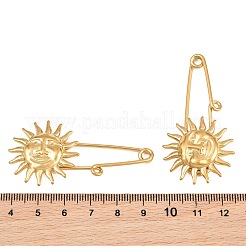 Broschenrohlinge aus Edelstahl 304&nbsp;SA-CBA098D-13A-G