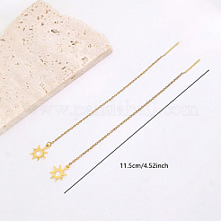 Минималистская резьба для уха из нержавеющей стали FO3661