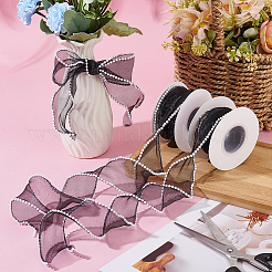 5 ярд акриловых волокон складчатой ленты&nbsp;OCOR-WH0070-210A