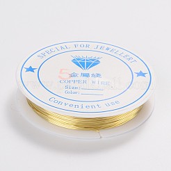 Круглая медная проволока для ювелирных изделий&nbsp;CW0.5mm007