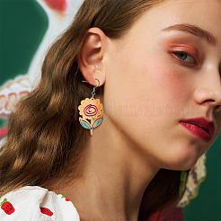 Наборы для изготовления сережек с подвесками своими руками&nbsp;DIY-FH0002-80