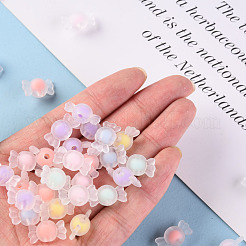 Прозрачные акриловые бусины&nbsp;X-TACR-S152-03C