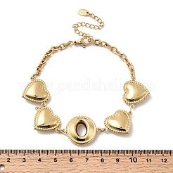 Браслеты из нержавеющей стали 304&nbsp;BJEW-P368-03G