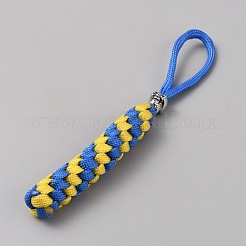 Decoraciones colgantes de nudo de maíz trenzado de polipropileno&nbsp;KEYC-WH0021-53C