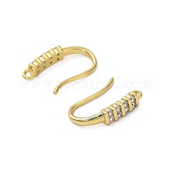 Латунные крючки для серьги из чистого циркония&nbsp;KK-B142-27G