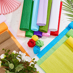 16 шт. 16-цветная крепированная бумага ручной работы&nbsp;DIY-FH0010-37