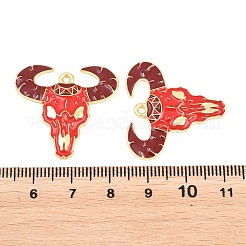 Pendentifs en alliage émaillé sur le thème du cow-boy de l'ouest&nbsp;LS-ENAM-L056-01B-03
