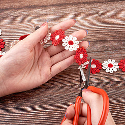 Красочная кружевная отделка из полиэстера OCOR-TA0001-34A