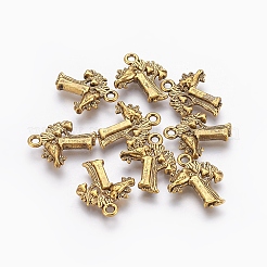 Сплавочные подвески тибетского стиля&nbsp;X-TIBEP-GC140-AG-RS