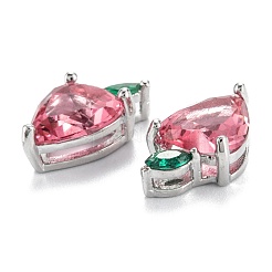 Латунь подвески циркония кубической ZIRC-G170-02P