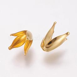 4 -petal железа цветок крышки шарика KK-O016-11