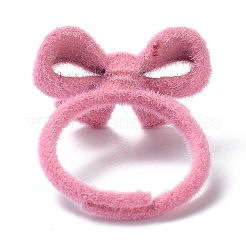 Регулируемые кольца с бантом RJEW-G117-02