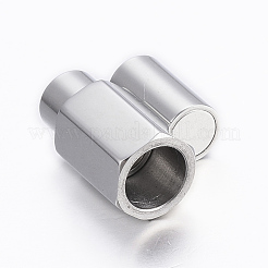 Cierres magnéticos de acero inoxidable 304 lisos y resistentes al deslustre con extremos pegados&nbsp;STAS-H402-63P-5mm